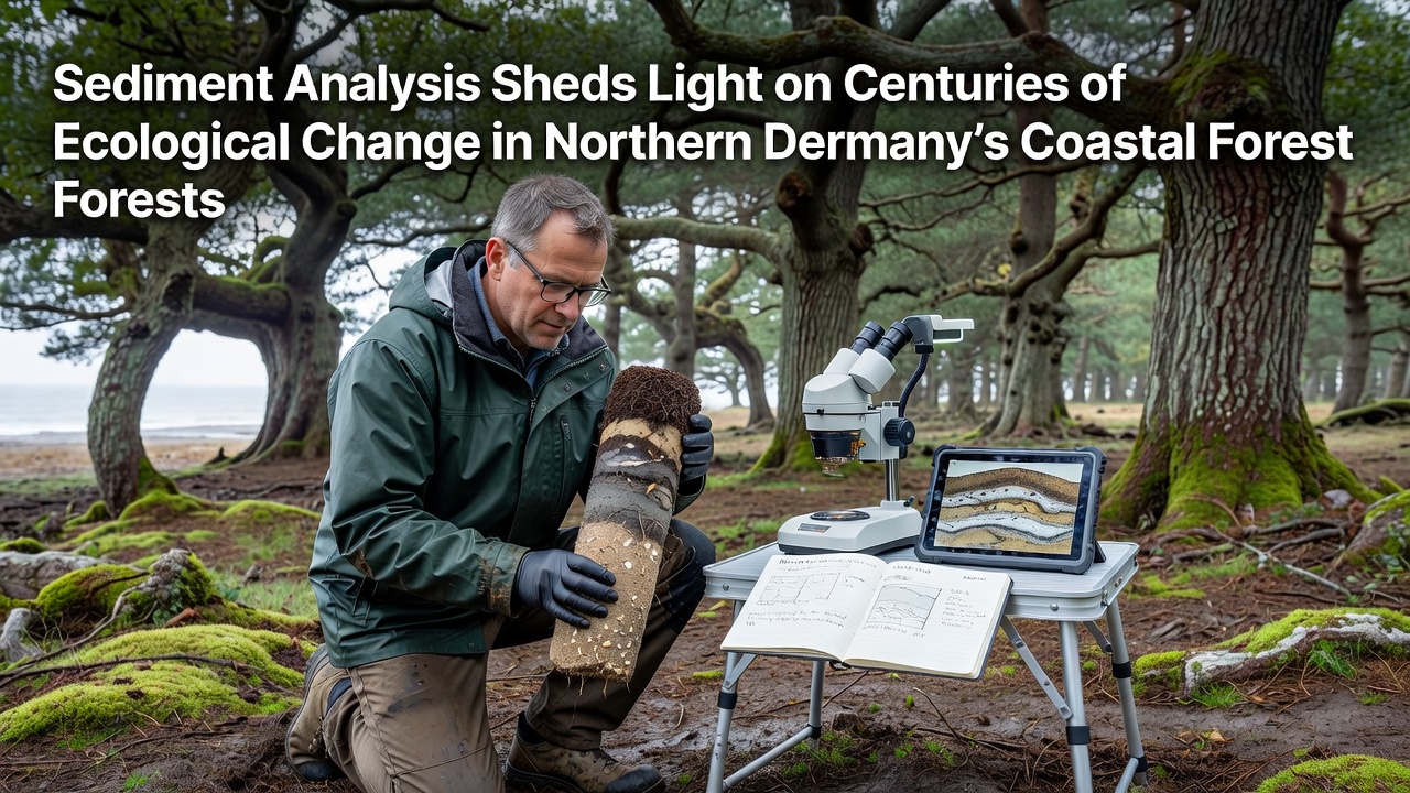 Sediment Analysis Sheds Light on Centuries of Ecological Change in Northern Germany's Coastal Forests